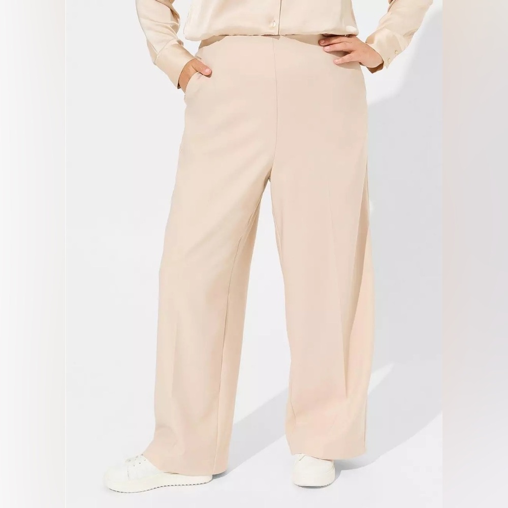 Torrid wide leg pull on pants